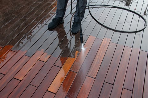 Deck restoration results